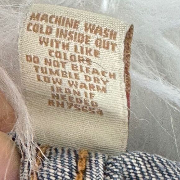 Abercrombie & Fitch Y2K Vintage Relaxed Leg Busted Knee Cropped Jeans Sz 6L - Picture 8 of 15